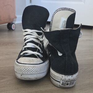 Converse Black Canvas High-Tops